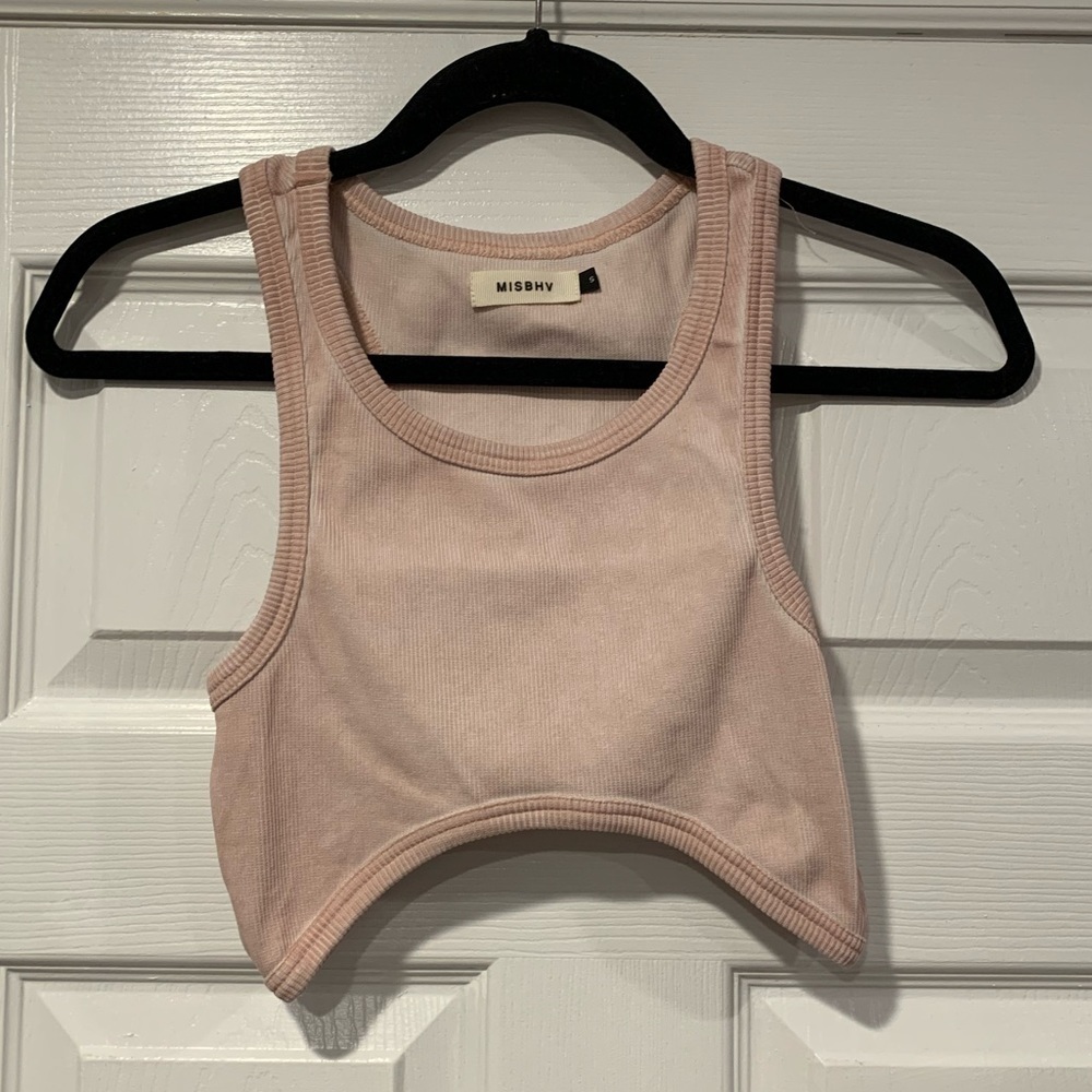 MISBHV Ribbed Crop Tank Top